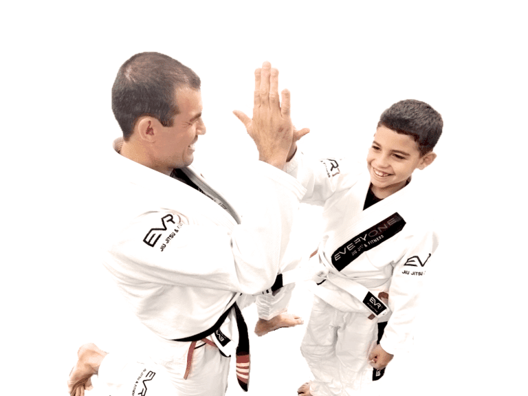 Parents watching their child train Brazilian Jiu-Jitsu and supporting their martial arts journey.